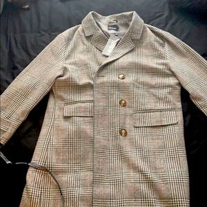 Double Breasted Wool Look Coat